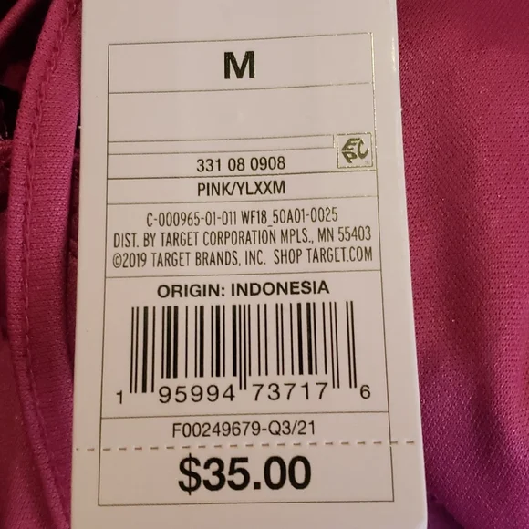 Wild Fable Pink sequined spaghetti strap mini slip dress - Picture 9 of 9